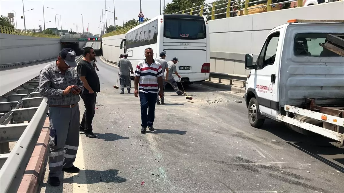 Konya\'da zincirleme trafik kazası: 6 yaralı