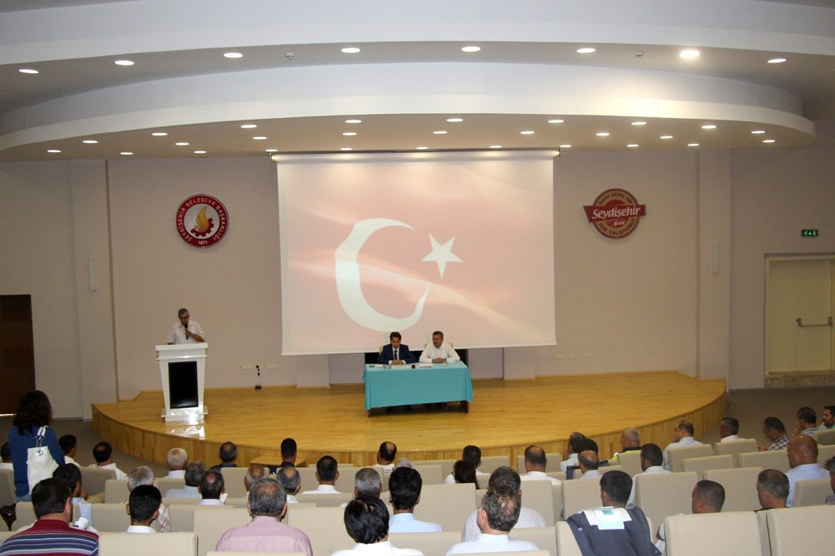 Muhtarlarla aylık istişare toplantısı yapıldı