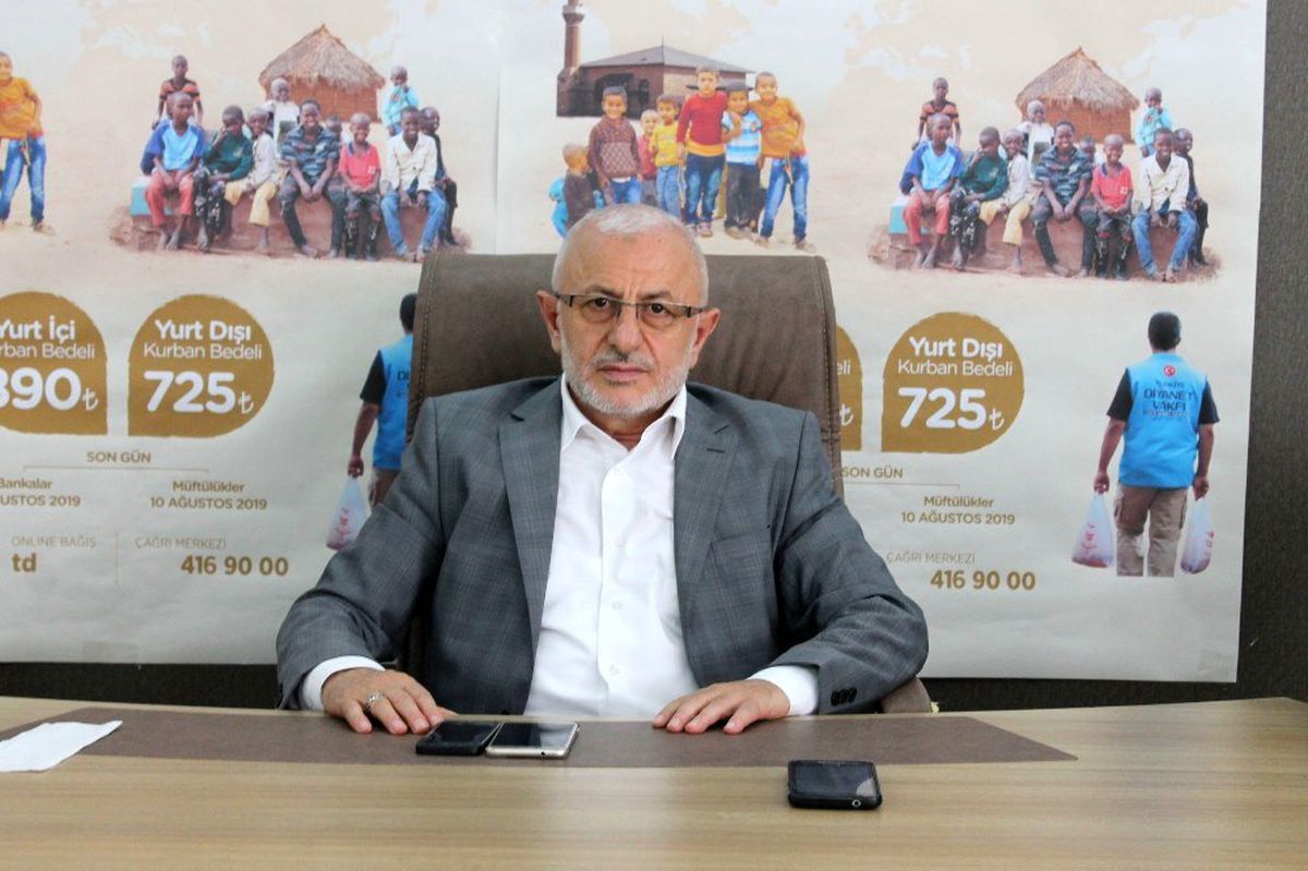Sivas Müftüsü Akkuş: "Bu yıl hedef 500 bin hisse"