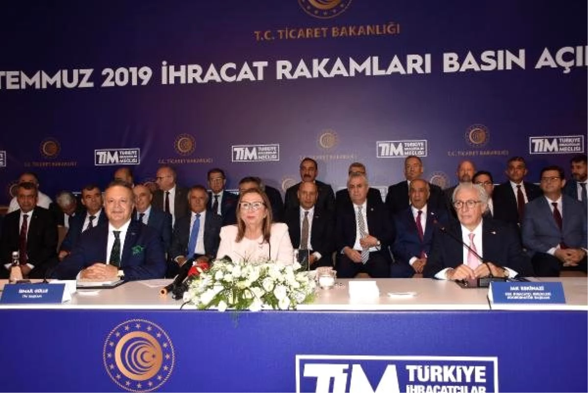 Ticaret Bakanı Pekcan: Temmuz ayı ihracatında rekor kırdık