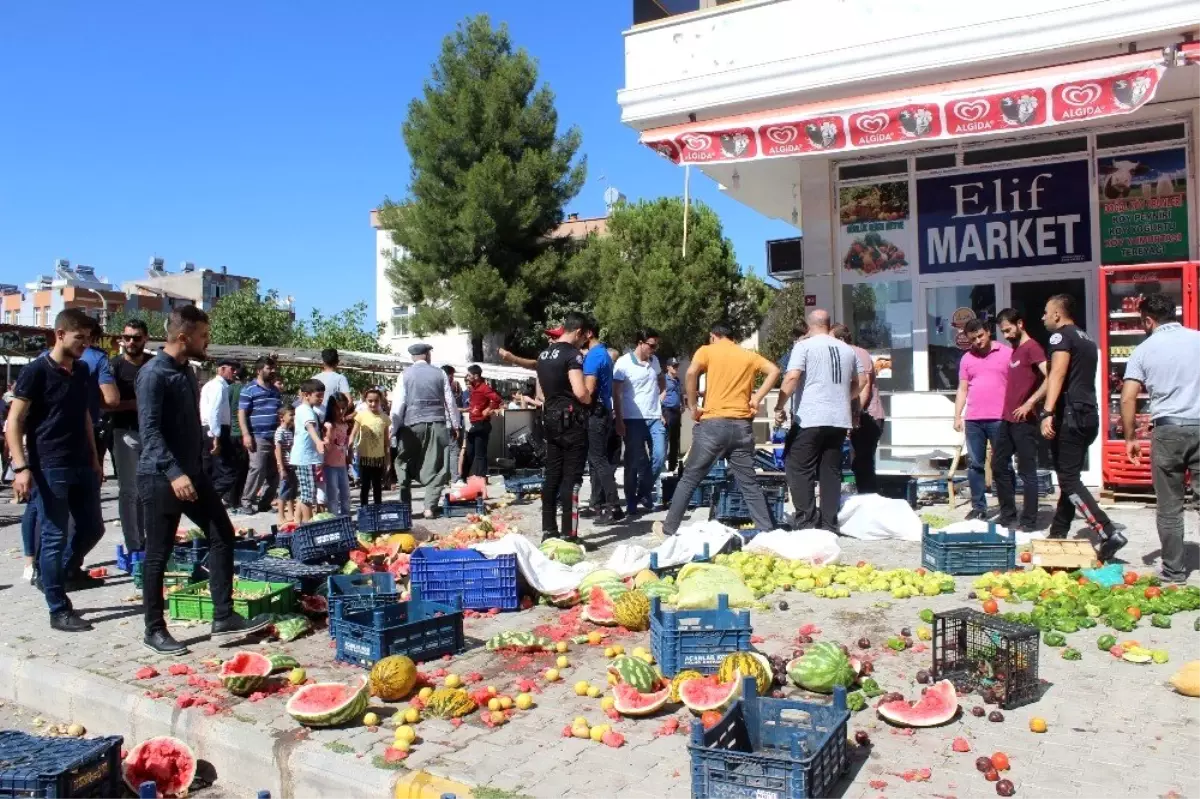 Cinayet zanlısına mahallelinin öfkesi