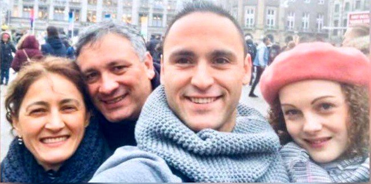 Hollanda Kraliyet Ordusu mensubu Çetin Övgün\'e duygusal veda