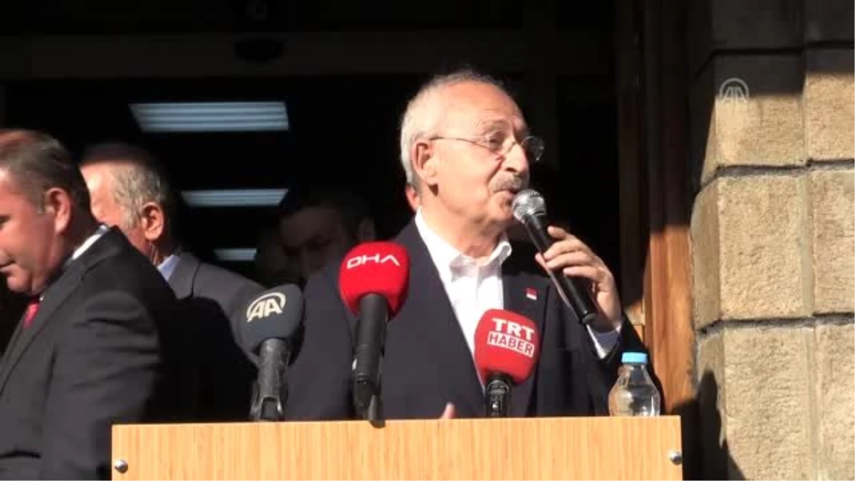 Kılıçdaroğlu: "Biz bu memleketin, Türkiye\'nin huzuru için yola çıktık"