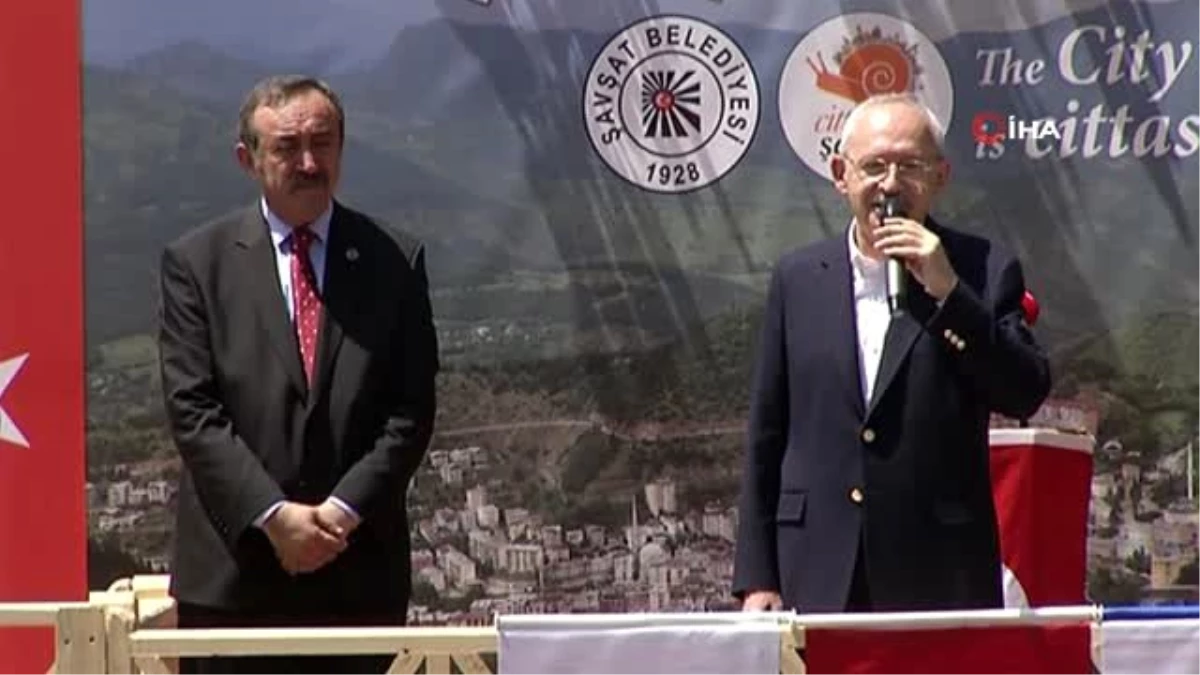 Kılıçdaroğlu: "Şavşat\'ın benim için özel bir anısı var"