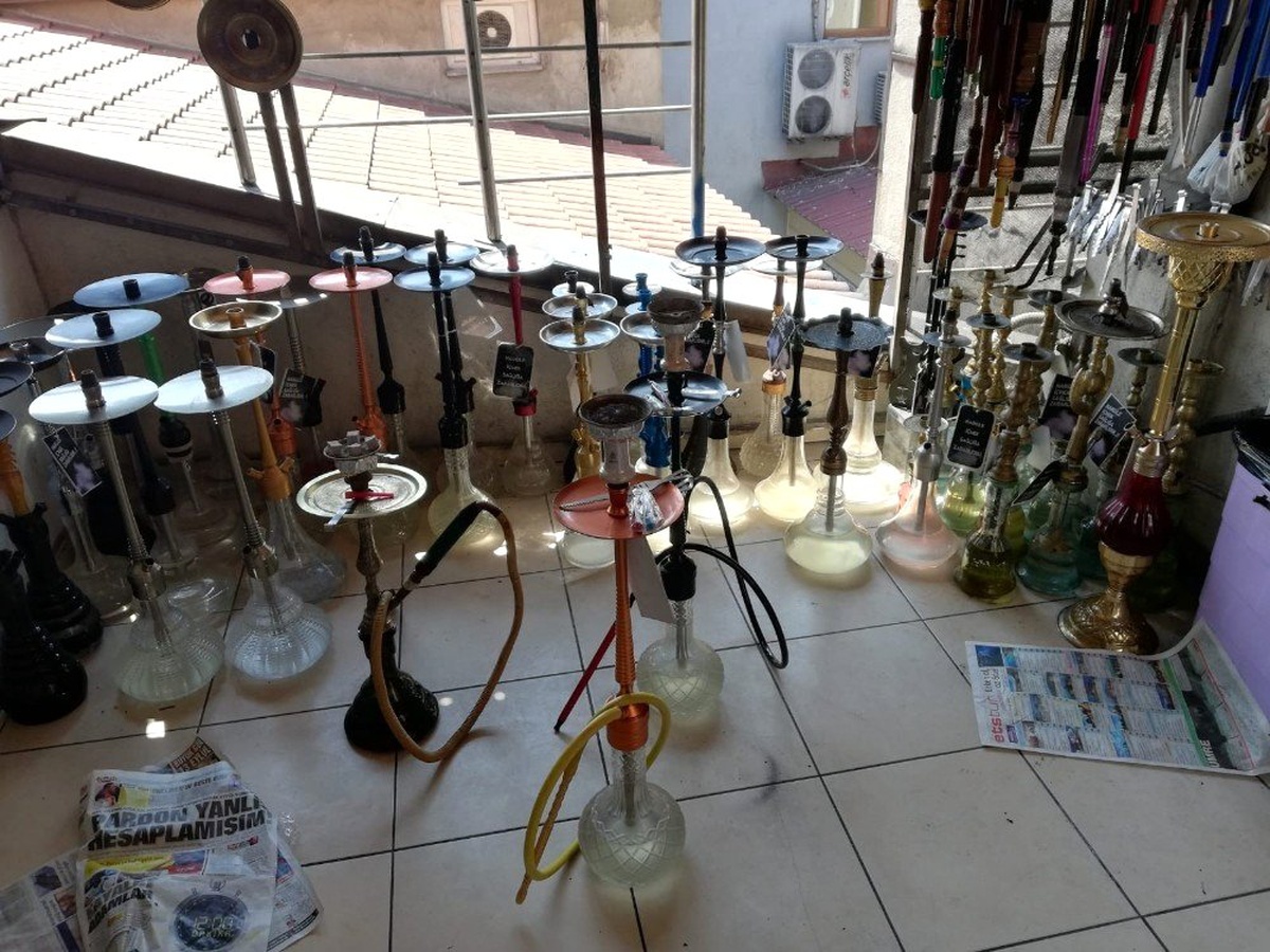 Nargile sunum belgesi bulunmayan işyerlerine 180 bin 924 TL ceza kesildi