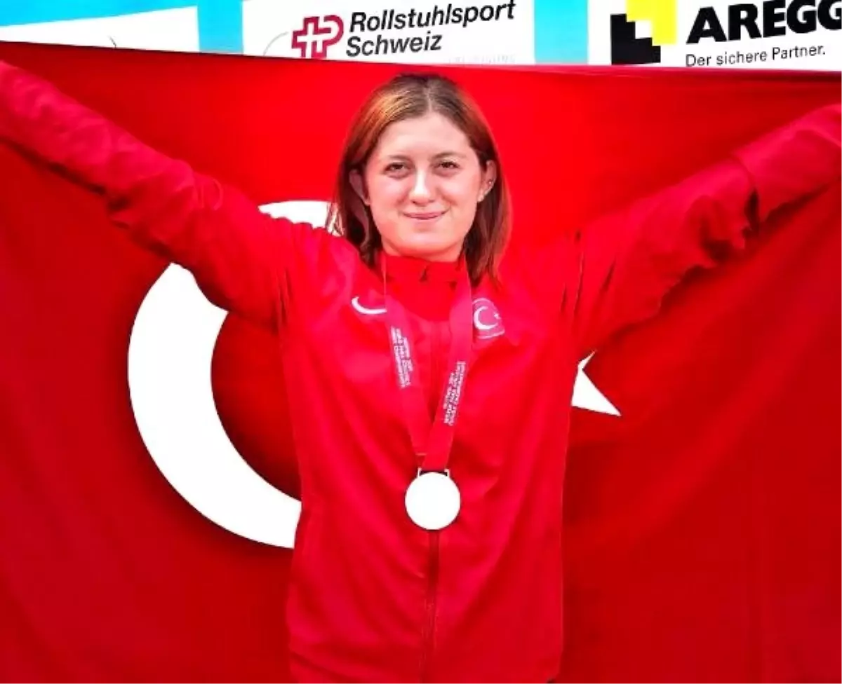 Özel sporcu Fatma Damla Altın Dünya 2\'ncisi