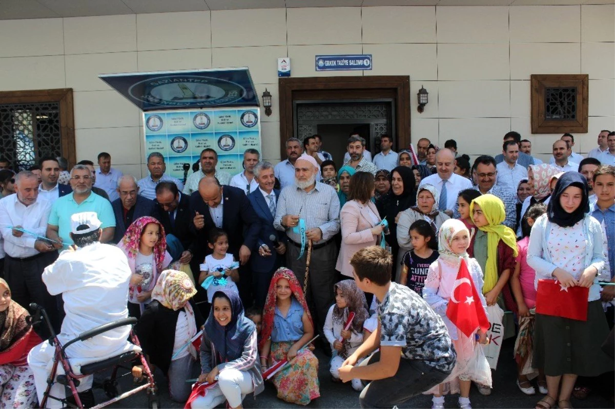 Şahintepe Sosyal Tesisi törenle hizmete açıldı