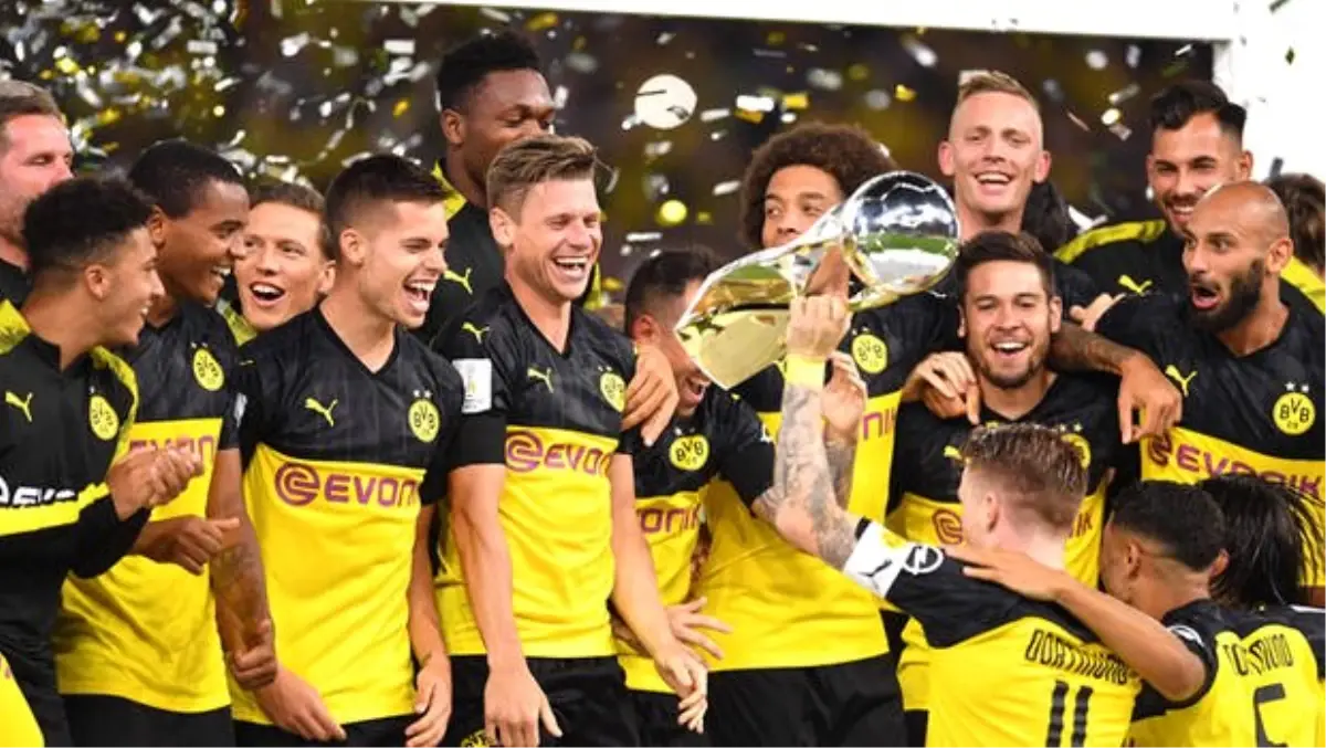 Almanya\'da Süper Kupa\'nın sahibi Borussia Dortmund