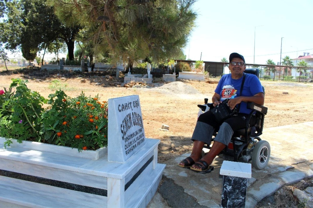 Annesinin kabrini ziyaret edemeyen engelliye mezarlık düzenlemesi