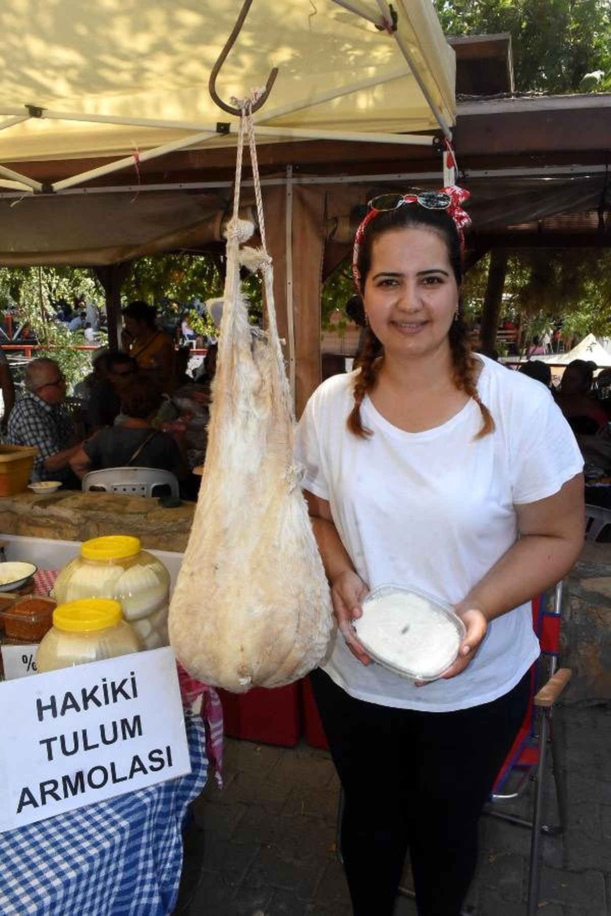 Ata Ekmeği ve Armola Peyniri Festivali\'nde yöresel tatlar ilgi gördü