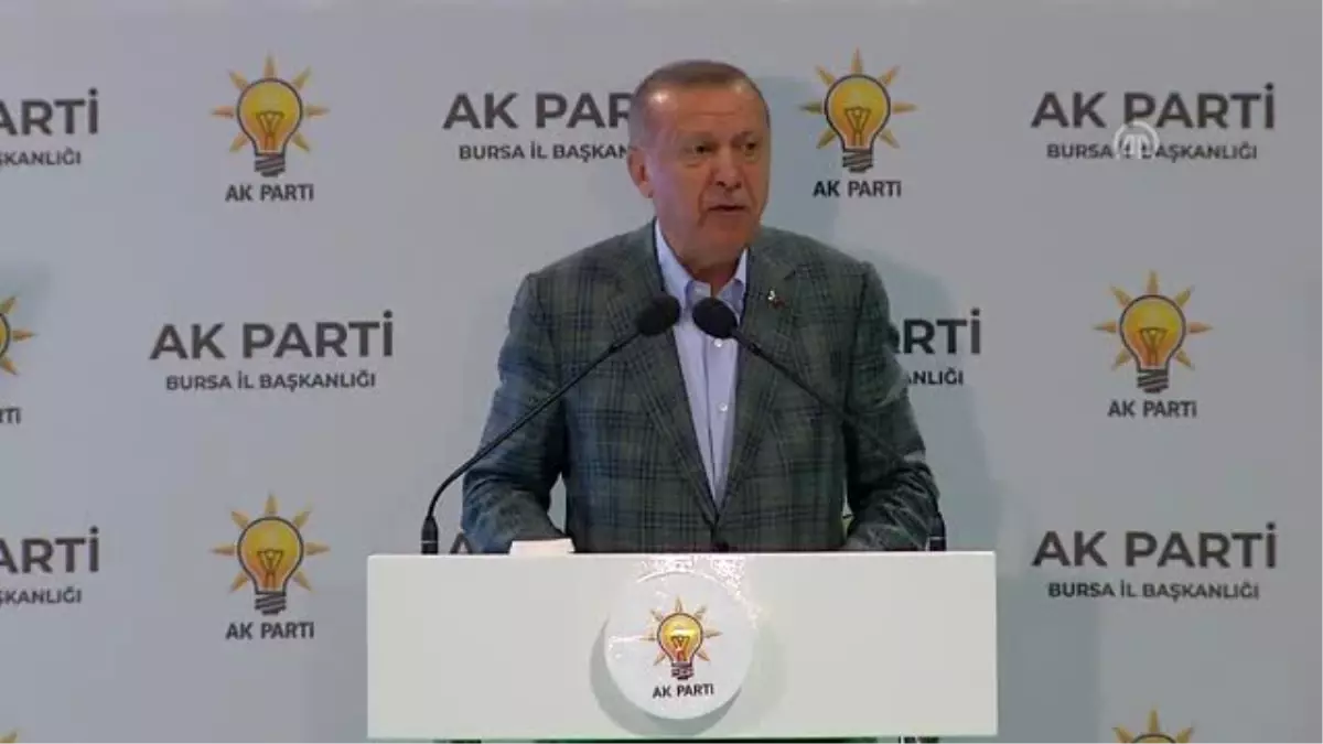 Cumhurbaşkanı Erdoğan: "Allah\'ın izniyle yarınımız bugünümüzden çok daha güzel olacaktır" - BURSA