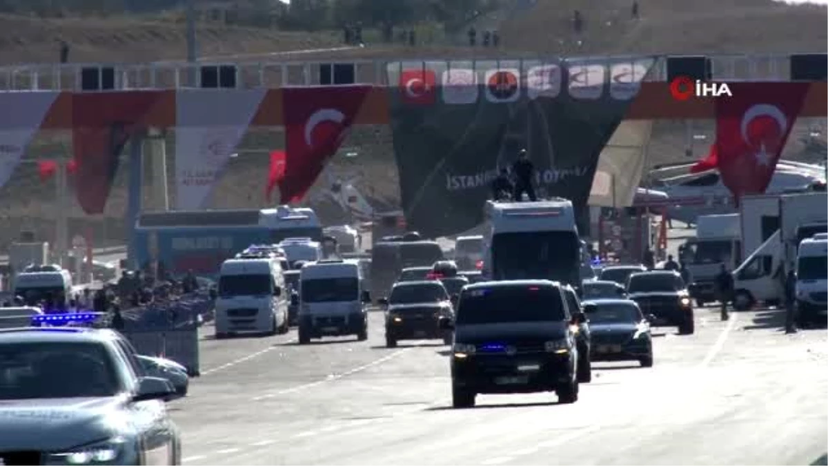 Cumhurbaşkanı Erdoğan, İstanbul-İzmir otoyolunu test etti