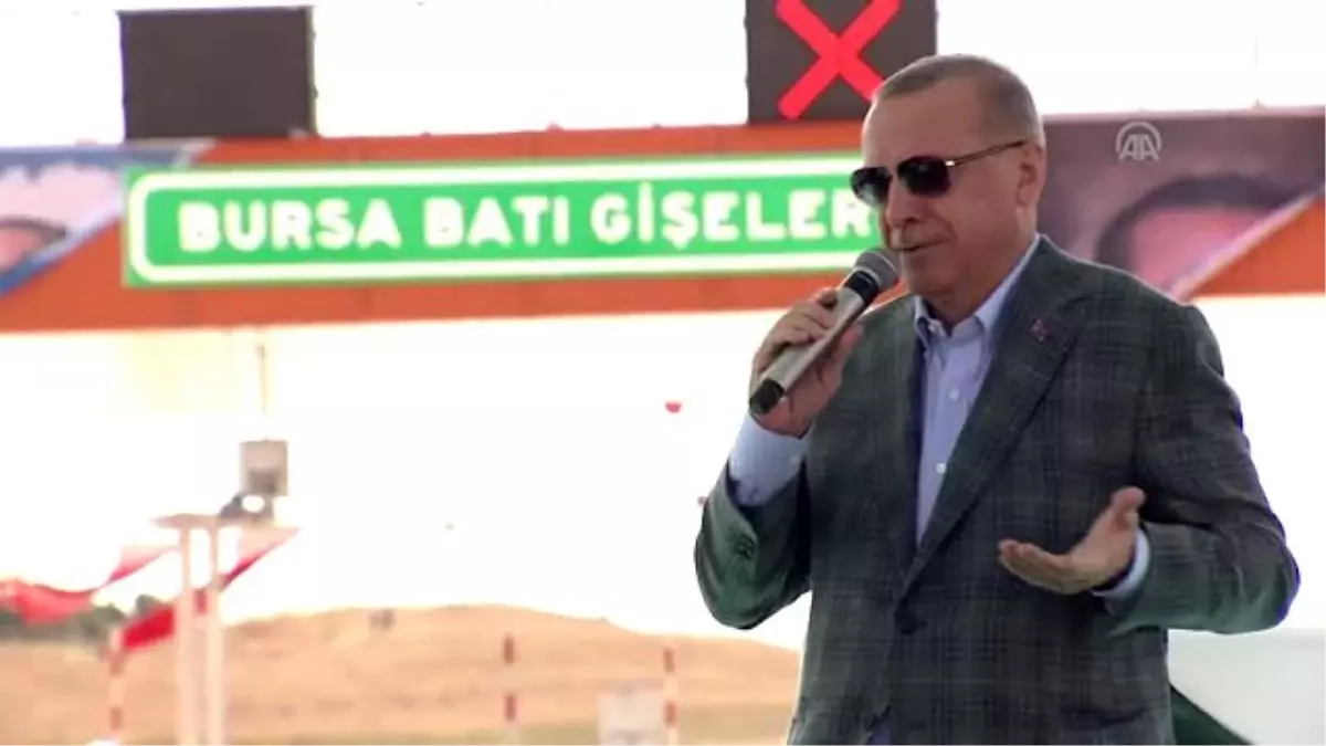 Erdoğan: "6 bin 100 kilometreden devraldığımız bölünmüş yol uzunluğumuzu bugün 26 bin 764...