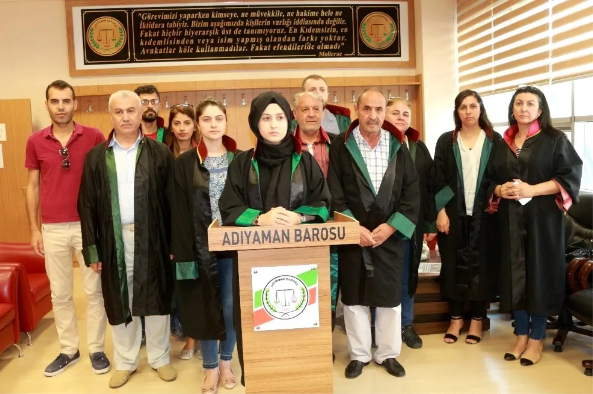 Adıyaman Barosu\'ndan öldürülen Hüseyin açıklaması