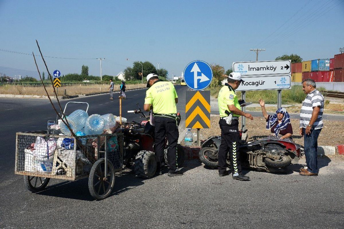 Aydın\'da motosikletler çarpıştı; 2 yaralı