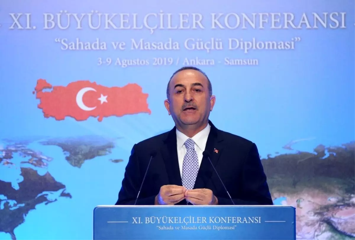 Bakan Çavuşoğlu\'ndan Kıbrıs açıklaması