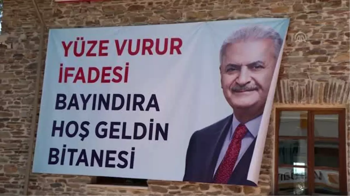 Binali Yıldırım, Bayındır\'da