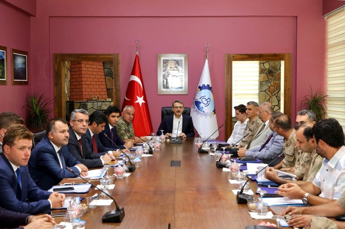 Bingöl\'de Güvenlik ve Asayiş Koordinasyon Toplantısı