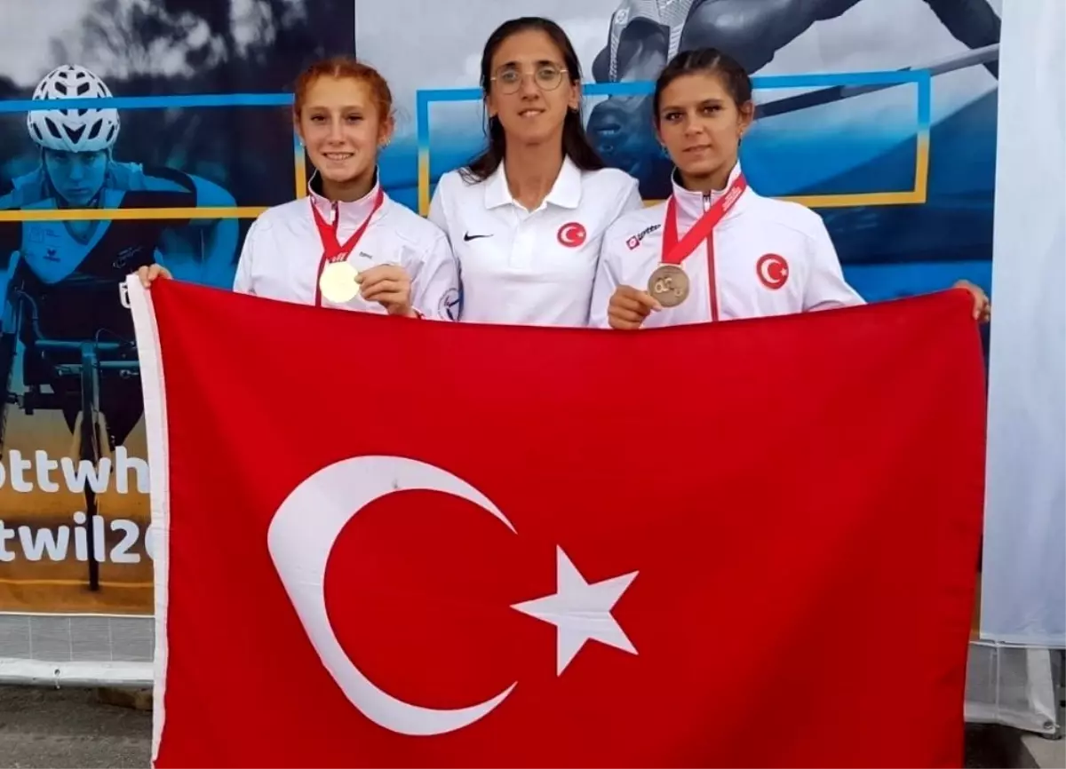 Burhaniye\'de özel sporcular dünya şampiyonu oldu