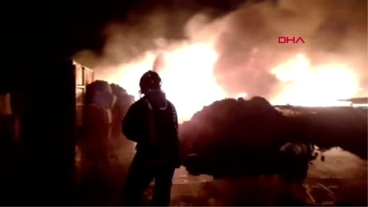 DENİZLİ Atık tesisinde yangında zarar yaklaşık 500 bin lira