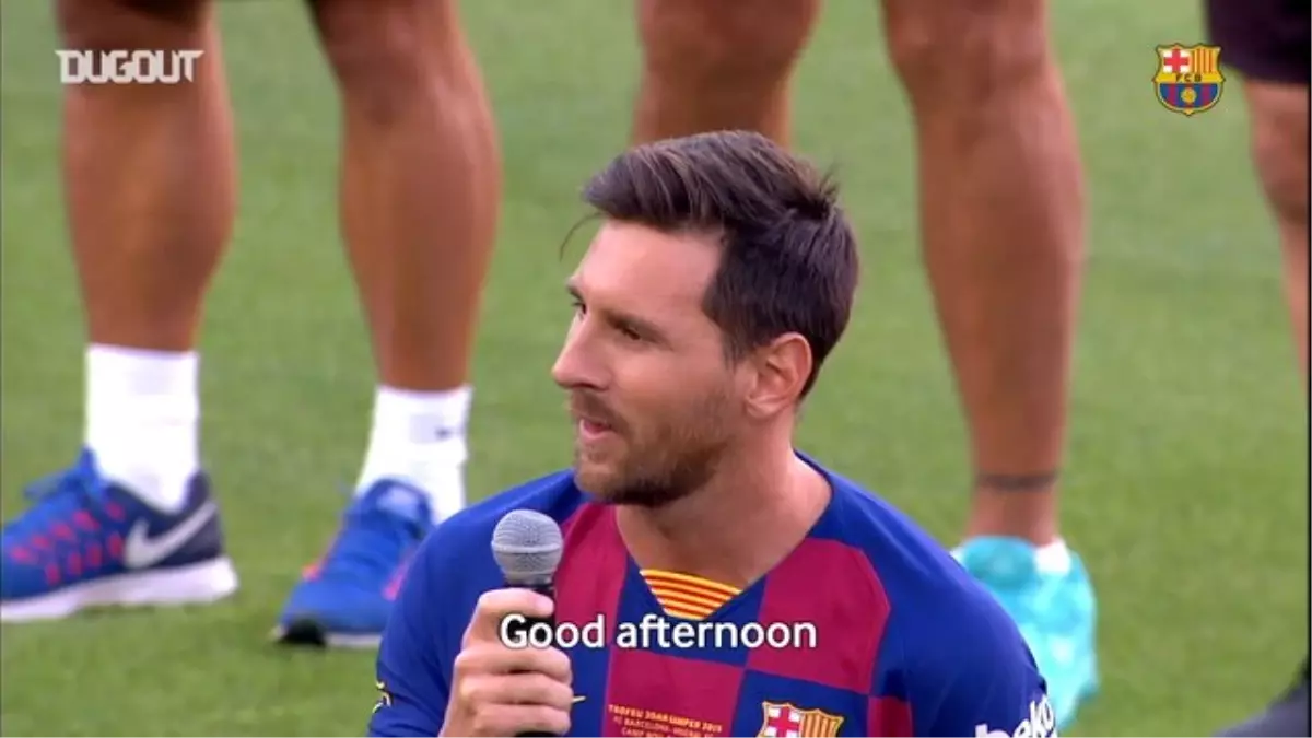 Leo Messi: \'Her şey için tekrar savaşacağız\'