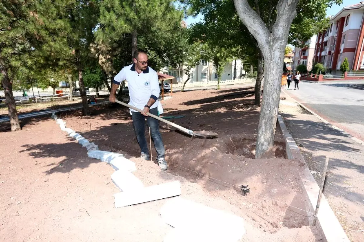 Odunpazarı Belediyesi\'nden park, yeşil alan ve ağaçlandırma çalışmaları