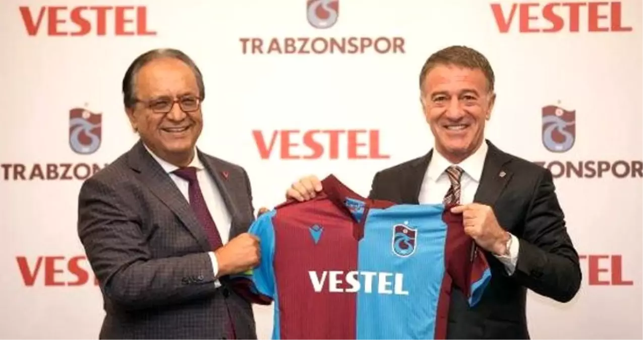 Trabzonspor\'un forma göğüs sponsoru VESTEL oldu