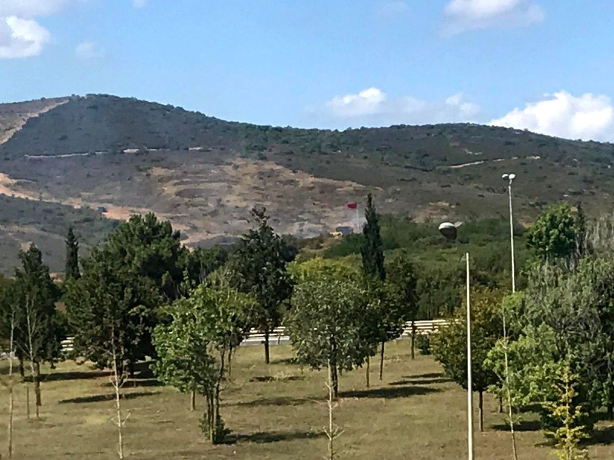 Tuzla Piyade Okulunda yangın paniği