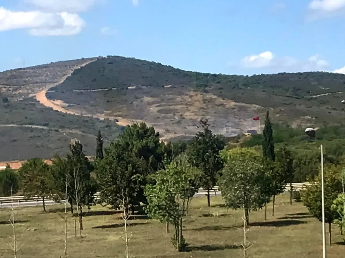 Tuzla Piyade Okulunda yangın paniği