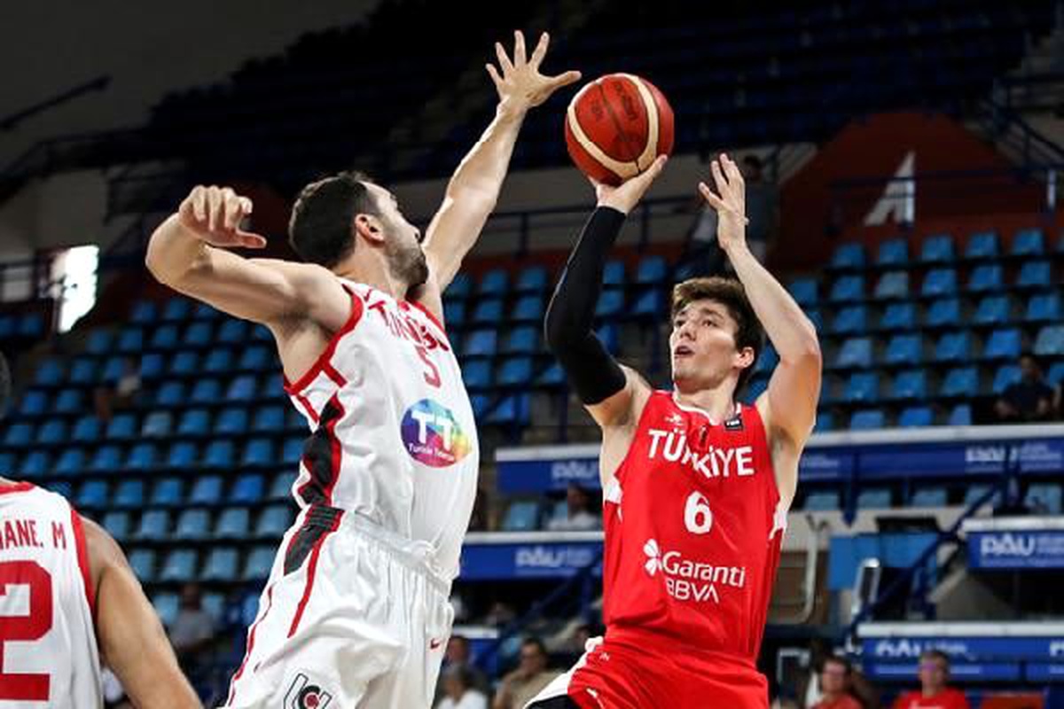A Milli Basketbol Takımı, hazırlık maçında Tunus\'u mağlup etti