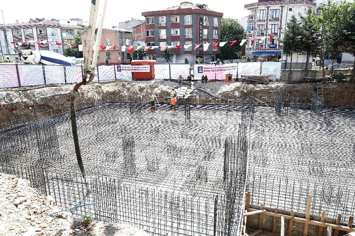 Bağcılar Mehmet Akif Camii\'nin temeli atıldı