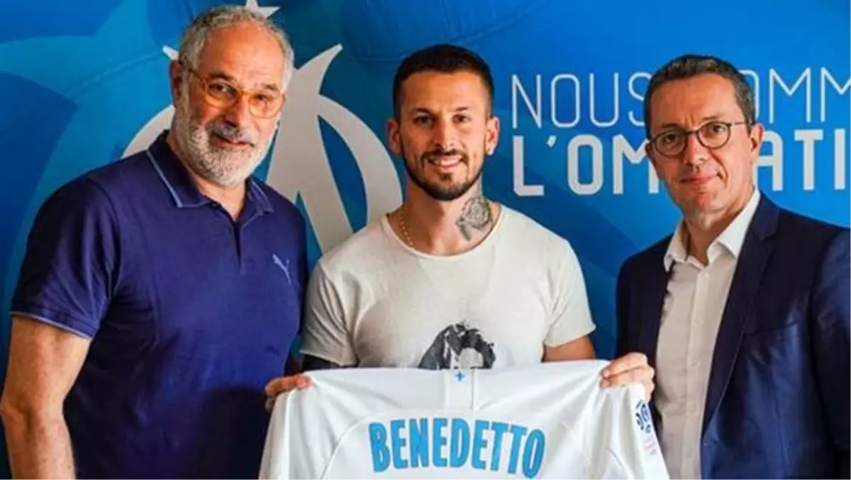 Benedetto, Olympique Marsilya\'da!