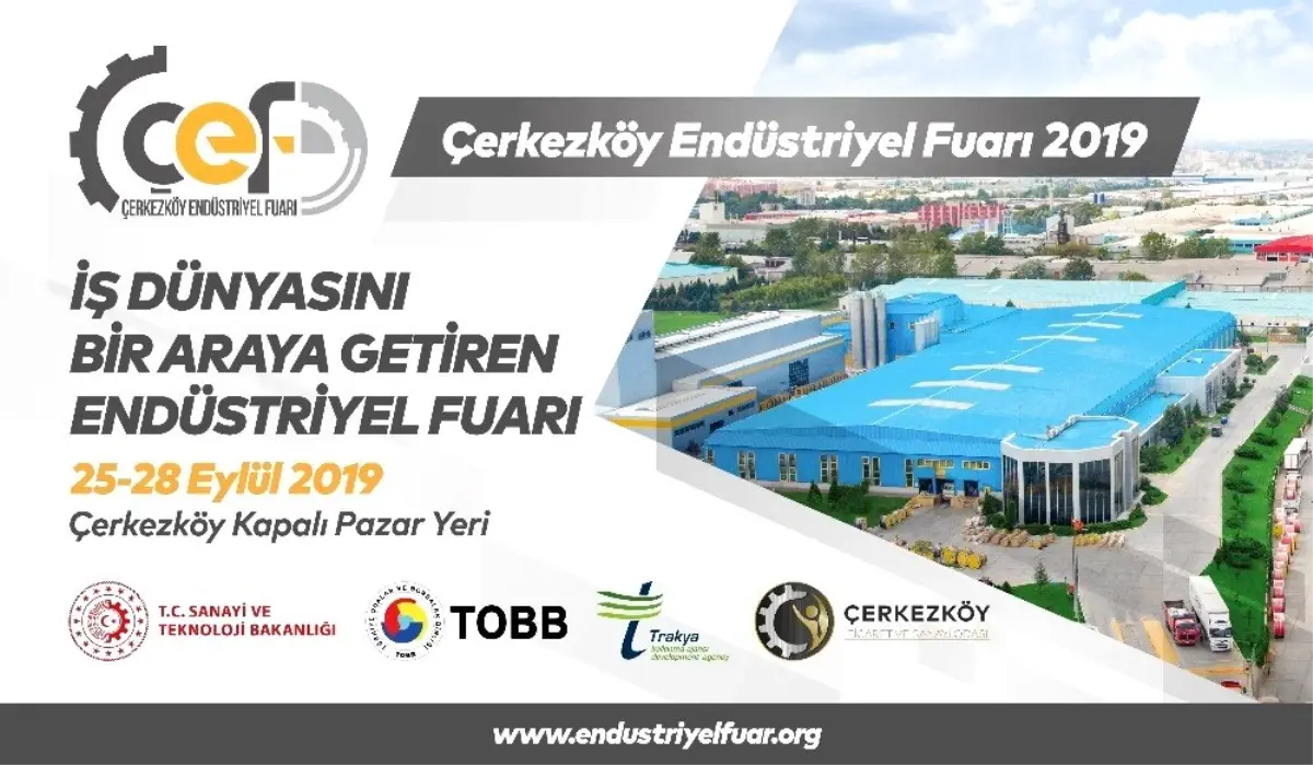 "Çerkezköy Endüstriyel Fuarı" bölgenin yıldızlarını ağırlayacak