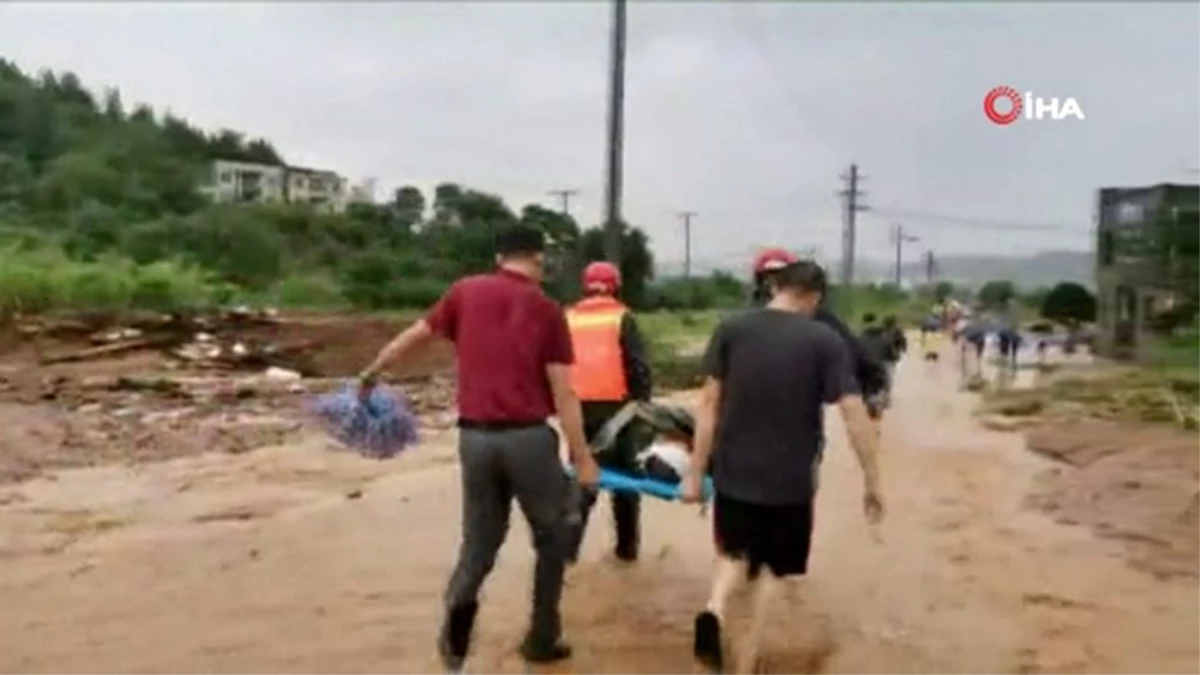 Çin\'de şiddetli yağmur ve sel: 6 ölü
