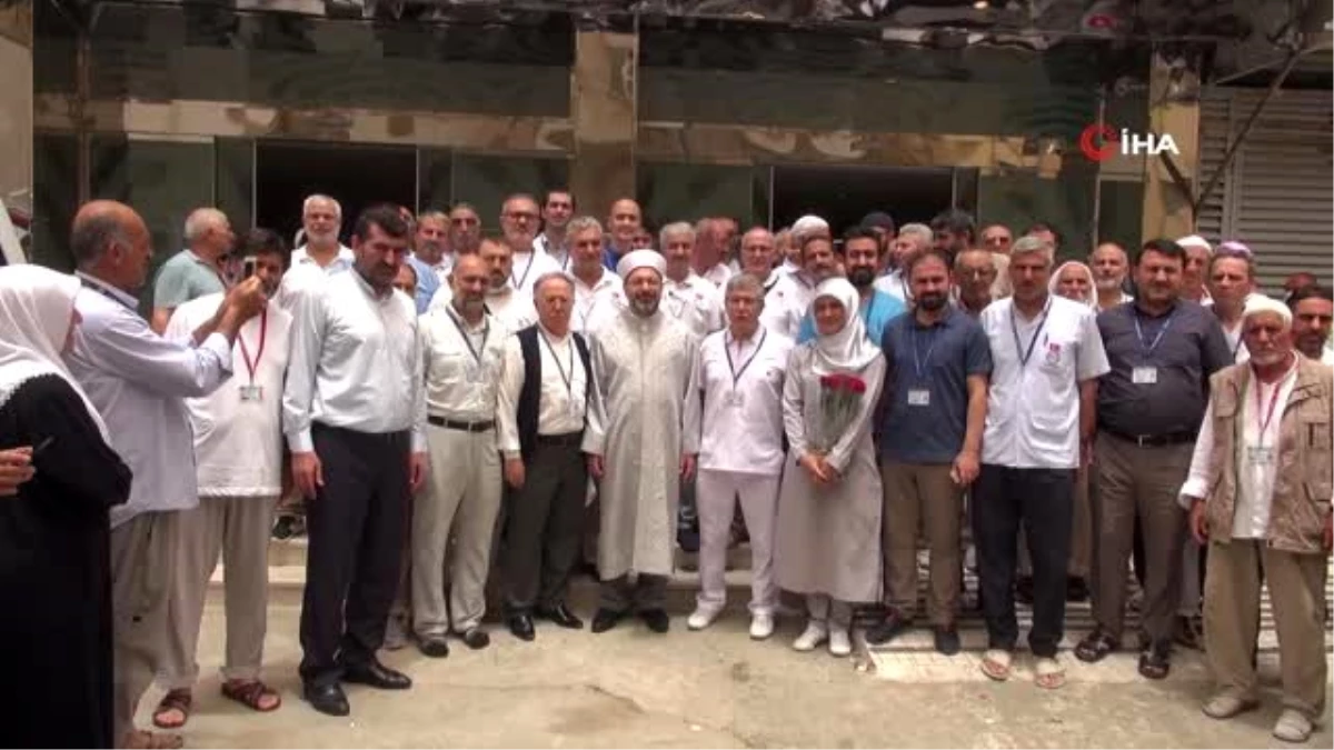 Diyanet İşleri Başkanı Erbaş, Diyanet Mekke Hastanesini ziyaret etti