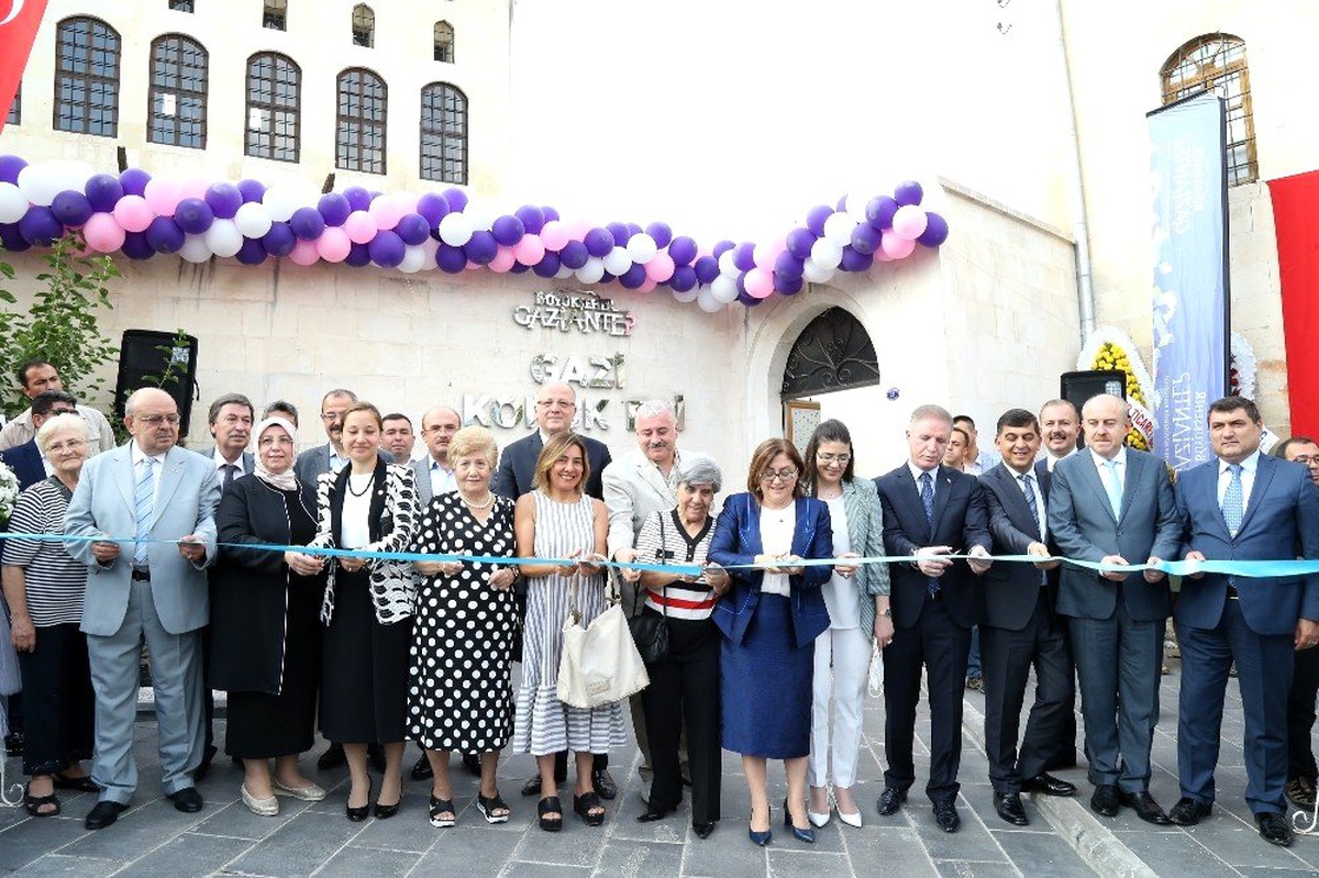 Gazi Konuk Evi törenle açıldı
