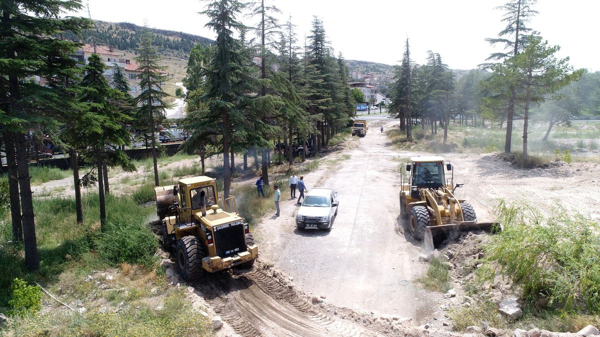 Kent merkezindeki boş araziler temizleniyor