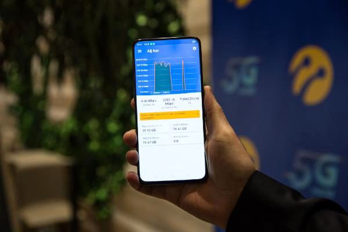 Turkcell\'den 5G\'de dünya rekoru