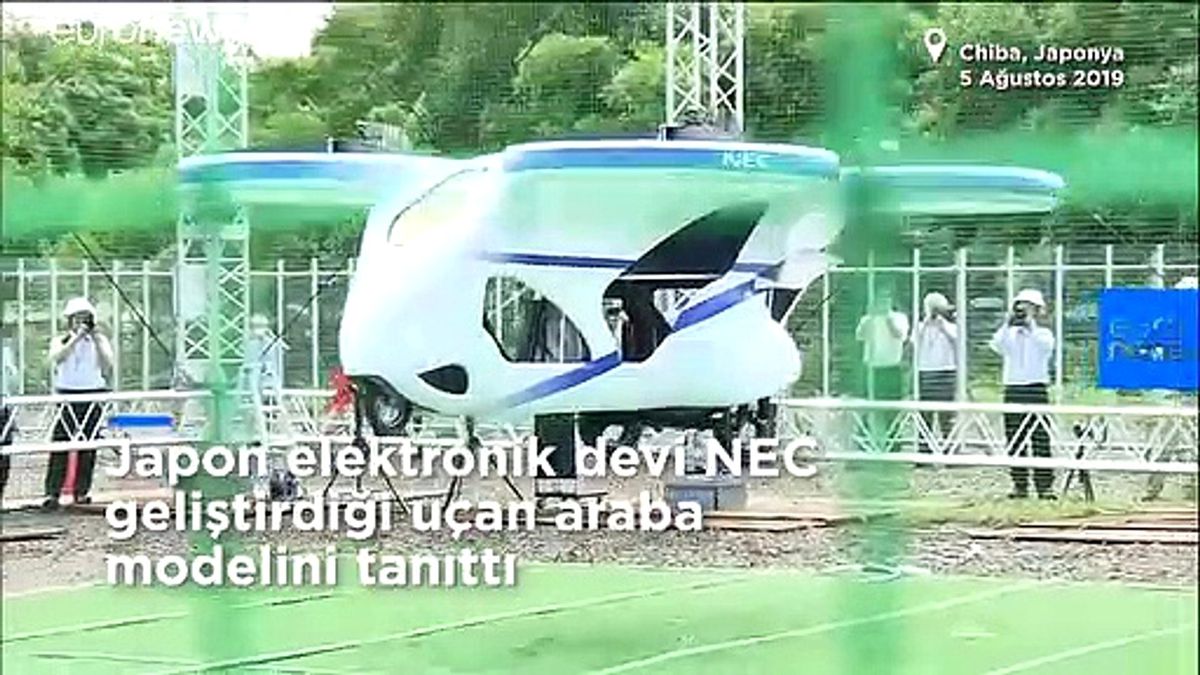 Video | Japonya\'da geliştirilen yeni \'uçan araba\'nın tanıtımı yapıldı