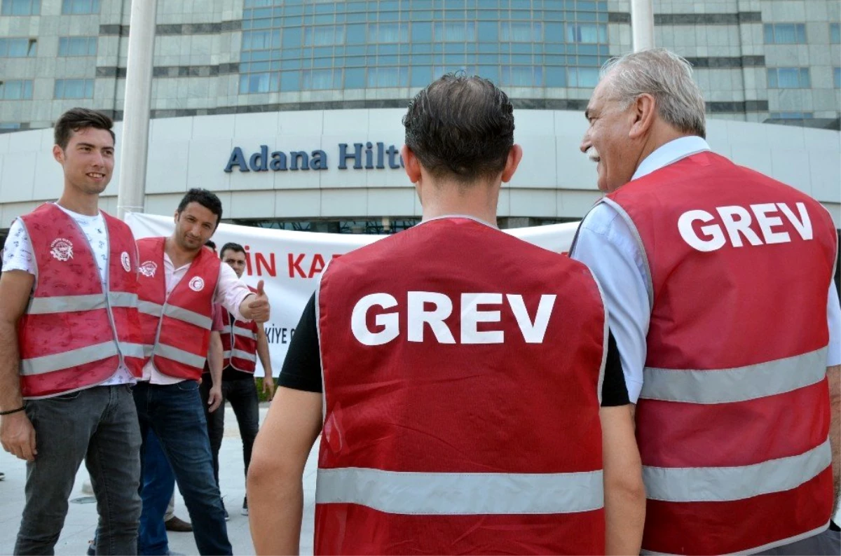 Adana\'da otel işçilerinin grevi sona erdi