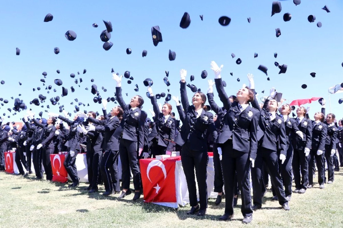 Aksaray POMEM\'de 631 yeni polis mezun oldu