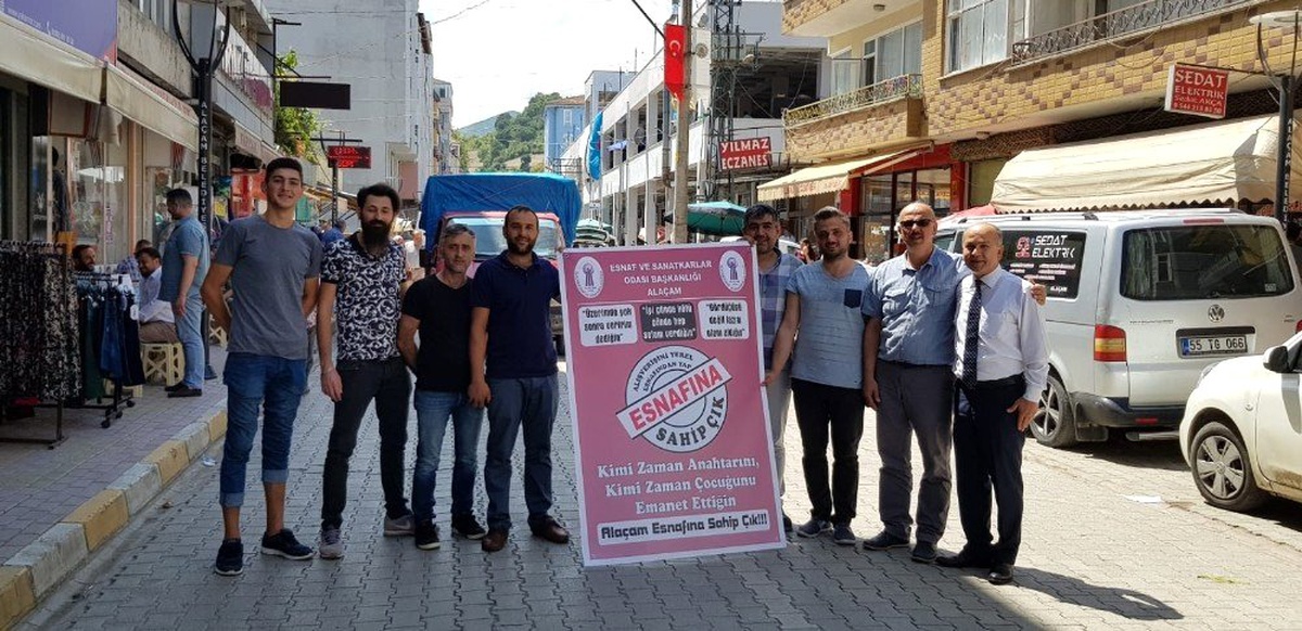 "Alaçam Esnafına Sahip Çık" kampanyası