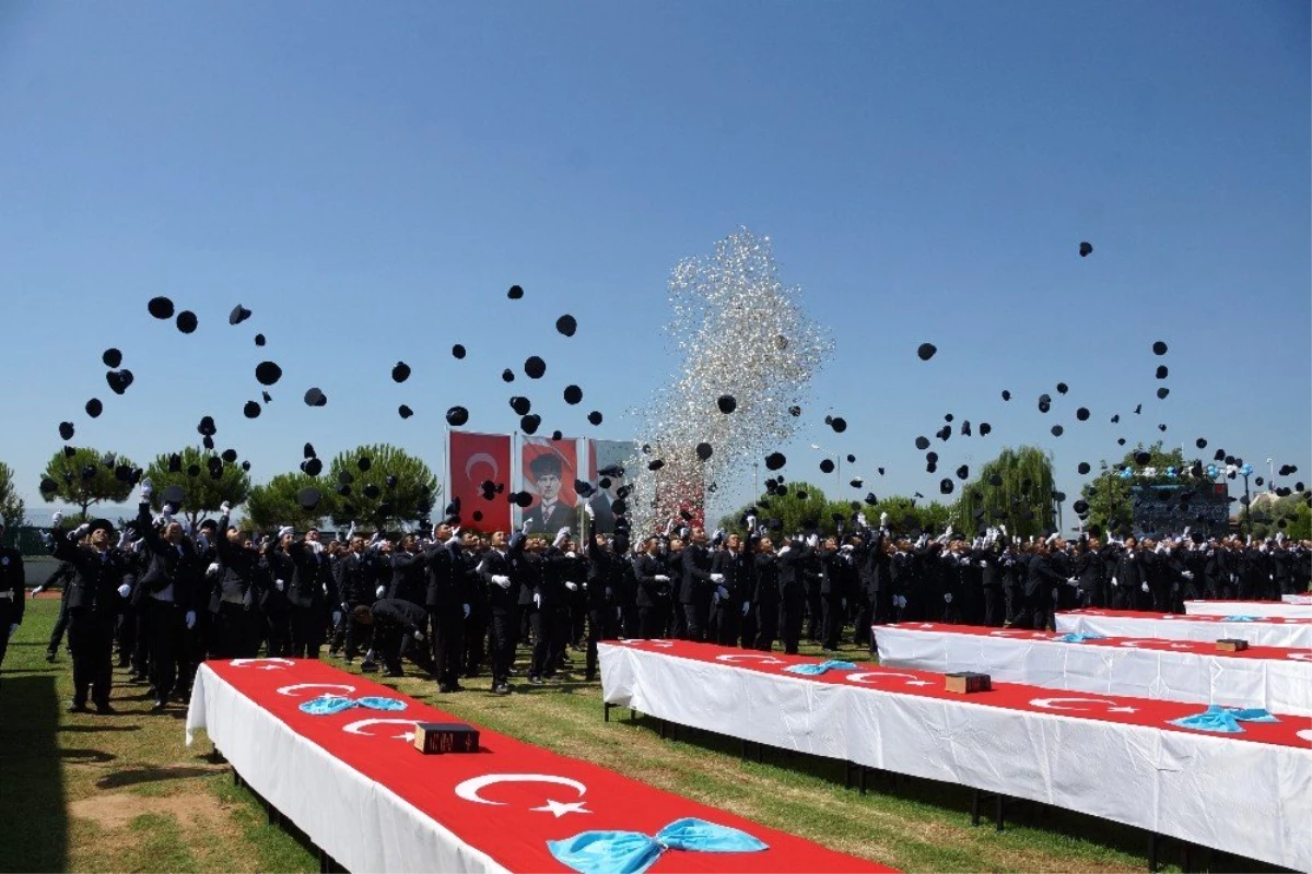 Aydın POMEM\'de 459 polis adayı mezun oldu