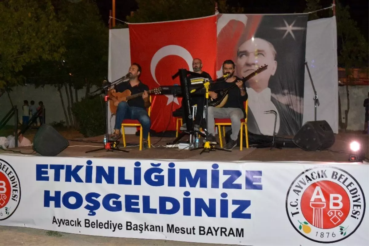 Ayvacık\'ta konser