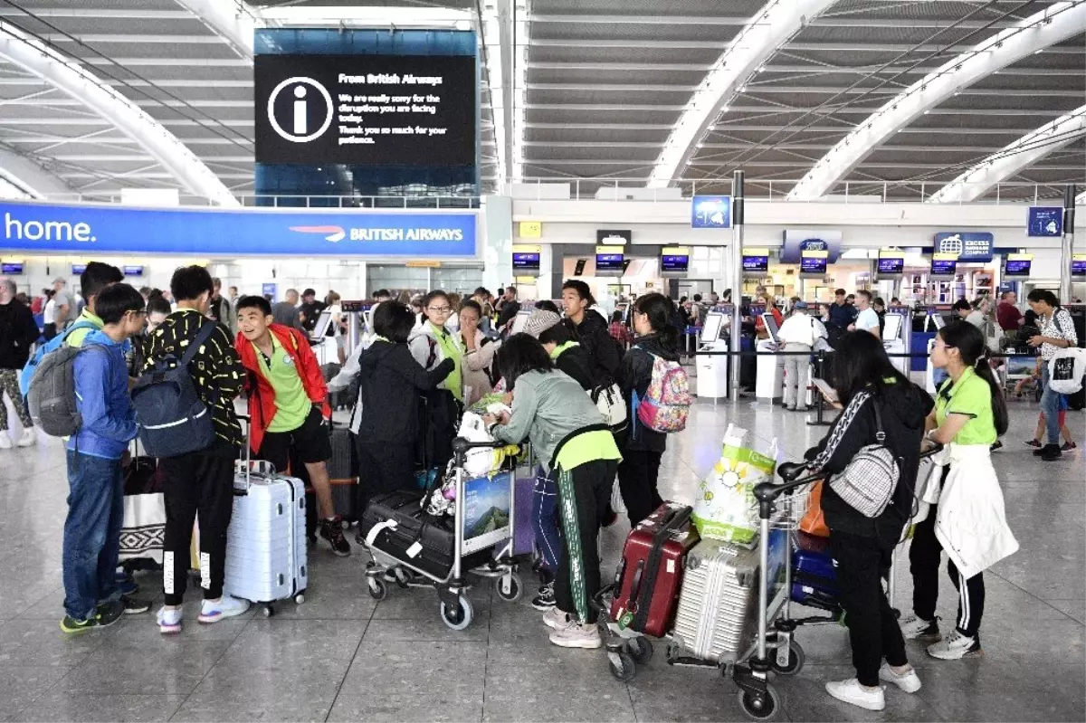 British Airways sistemi bozuldu, uçuşlar durdu