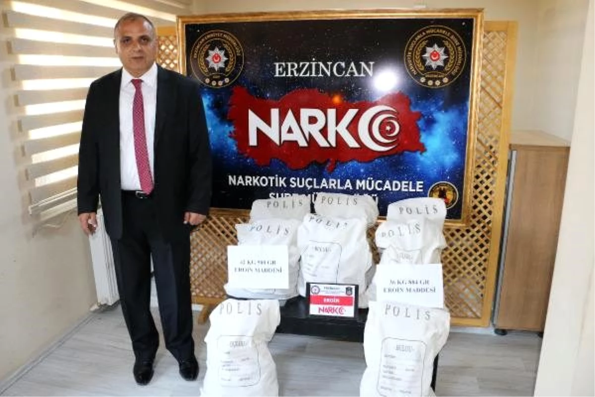 Erzincan\'da polis uyuşturucuya geçit vermiyor