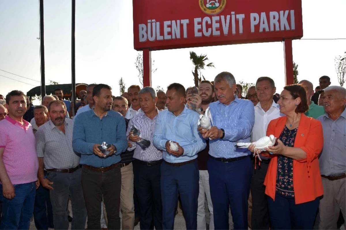 İmamoğlu\'nda Bülent Ecevit Parkı açıldı