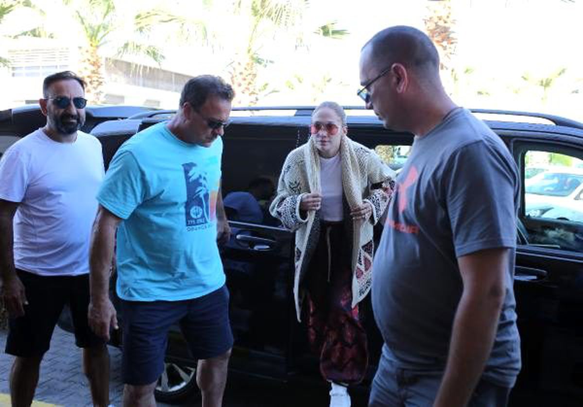 Jennifer Lopez, Antalya\'da fırtına gibi esti (2)