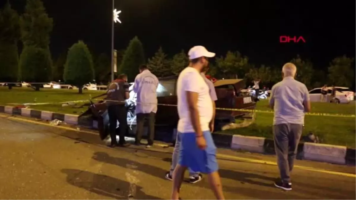 Manisa\'da takla atan otomobilden fırlayan kişi öldü, sürücü ağır yaralandı