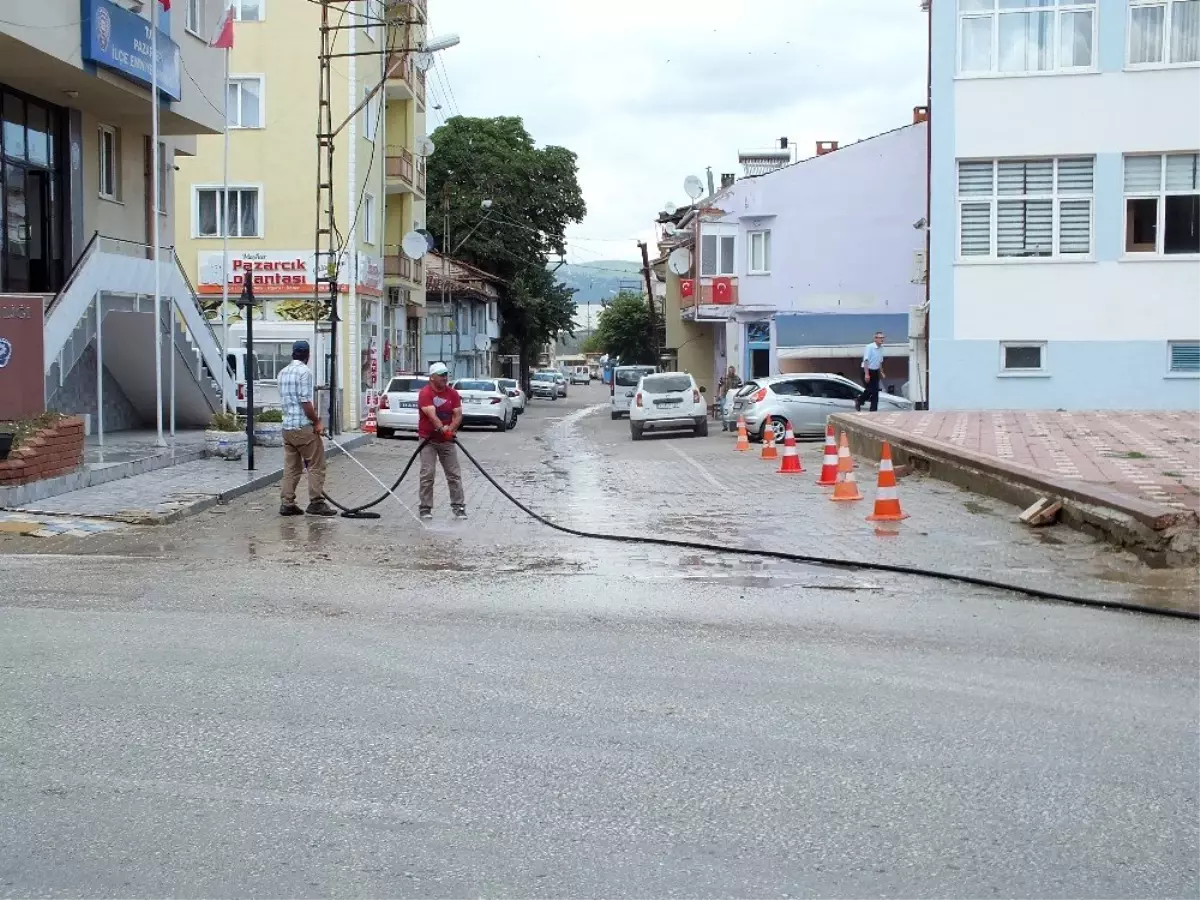 Pazaryeri Belediyesi\'nde bayram çalışmaları devam ediyor